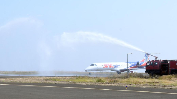 Shivamogga Tirupati Flight Landed In Belagavi