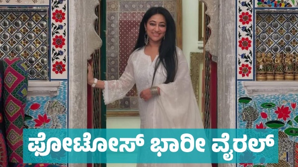 Vijayalakshmi New Photos Goes Viral During Husband Darshan s Devil Film Shooting