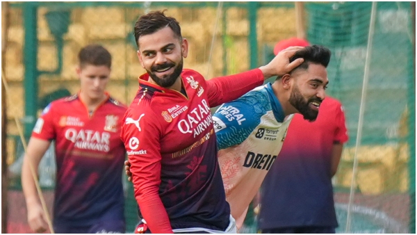 rcb vs gt virat kohli finger injury update coach andy flower