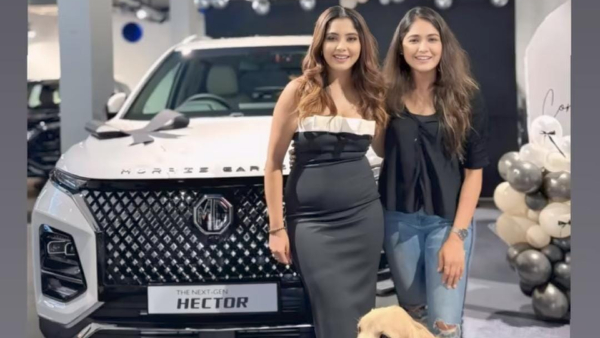 Bigg Boss Kannada Aishwarya Sindhogi Buys MG Hector Luxury SUV Car
