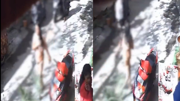 A Young Woman Walks Around Without Clothes on in Bengaluru s HSR Layout Road Video viral A Young Woman Walks Around Without Clothes on in Bengaluru s HSR Layout Road Video viral