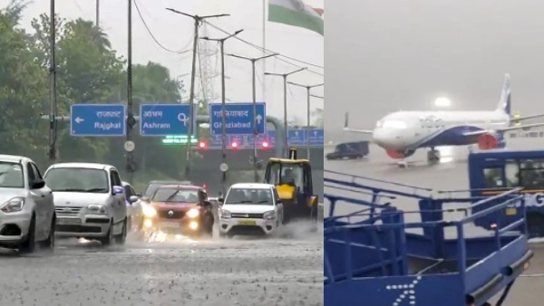 Delhi Rain Heavy Rain Hits on Delhi 4 Dead 40 Flights Disrupted IMD Weather Forecast