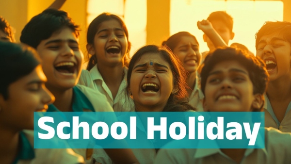 Holiday announcement To All Government Schools for 51 Days