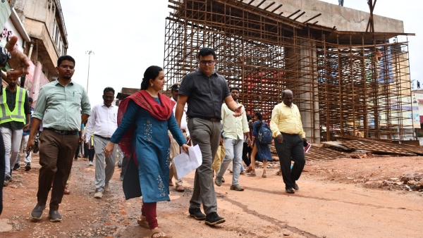 Kittur Chennamma Circle Flyover Hubballi May Complete In 2025 August