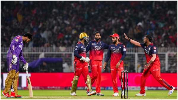 ipl 2025 resumes rcb vs kkr chinnaswamy stadium