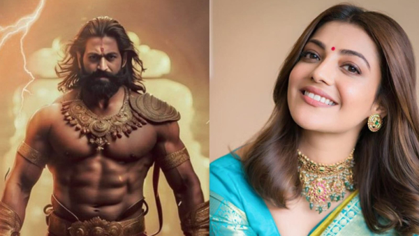 Kajal Aggarwal Mandodari Opposite Actor Yash Ravana In Ramayan Movie
