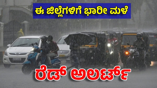 IMD Prediction Heavy Rain Alert in These Districts for next 5 Days IMD Issues Red Alert