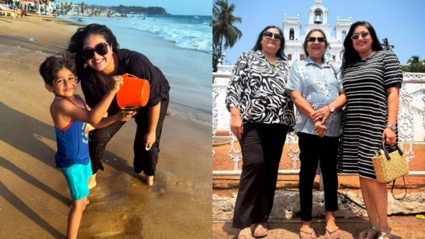 Sandalwood actress Meghana Raj Spending Quality Time in Goa