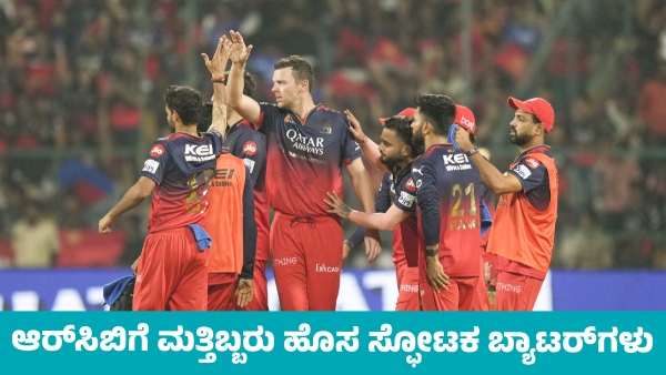 IPL 2025 RCB Two Strongest Batsmen entered to Royal Challengers Bengaluru