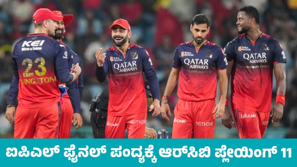 IPL 2025 Final Know RCB Playing 11