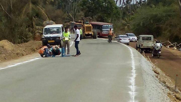 Nelamangala Tumkur National Highway Widening Work Resumed