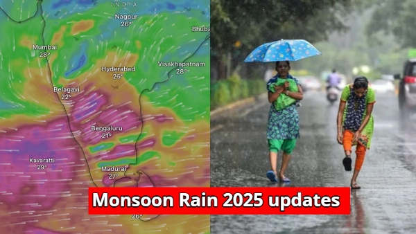 Monsoon Rain 2025 Clouds Arrive Kerala on May 25 Monsoon Active in India on May 27th