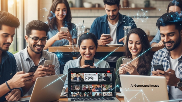 India s Digital News Revolution Social Media Surges as Traditional Media Declines