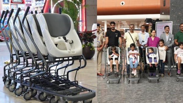 Bengaluru International Airport Launches Baby Carrier Trolleys for Young Travellers Bengaluru International Airport Launches Baby Carrier Trolleys for Young Travellers
