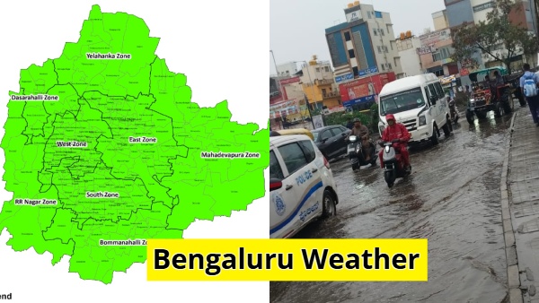 Bengaluru Rains City will Face Light Rain with Cloudy Sky in Next 5 Days