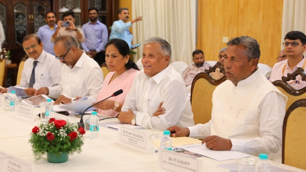 Bengaluru Circular Rail Project Need 2500 Acre land Indian Railway will Provide Grant V Somanna