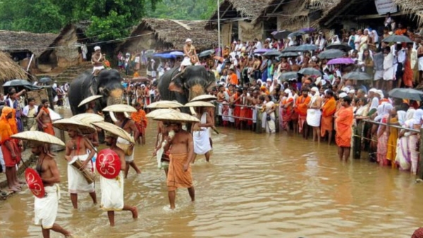 Actor Darshan Thoogudeepa Visits Kottiyoor Shiva Temple In Kerala Open Only 30 Days A Year