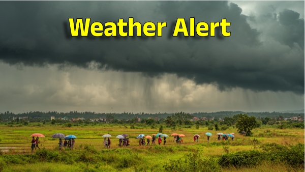 Heavy Rain Likely in These Karnataka Districts for Next 5 Days Due to Cycloninc Circulation