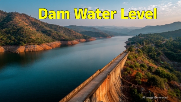 Karnataka Dam Water Level on June 12th Almatti Inflow 12 641 cusecs Raised Due Heavy Rain