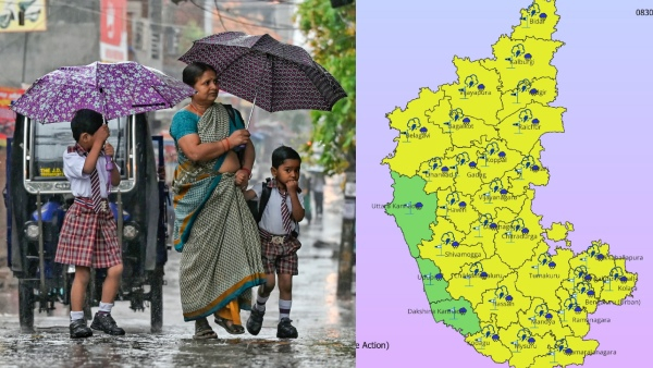 Karnataka 28 Districts See Moderate Rainfall in Next 5 Days as Per IMD Prediction