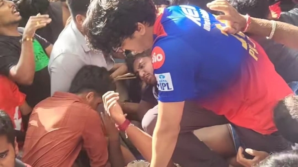 Massive RCB Fan Rush At Chinnaswamy Stadium Triggers Police Action IPL 2025 News Massive RCB Fan Rush At Chinnaswamy Stadium Triggers Police Action IPL 2025 News