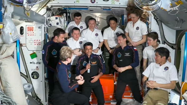 Shubhanshu Shukla Spent A Day On International Space Station Shubhanshu Shukla Spent A Day On International Space Station