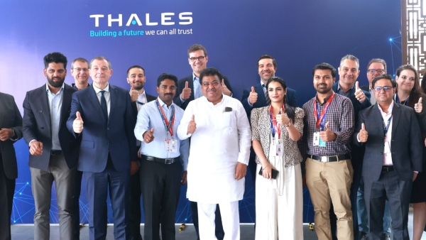 MB Patil inagurated Second In-Flight Lab office of Thales Company in Karnataka