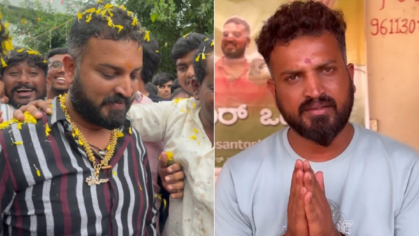 varthur santhosh angry about his wife and father in law