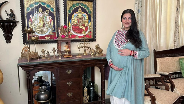 Kannada Actress Bhavana Ramanna 6 Months Pregnant Via IVF Without Marriage Kannada Actress Bhavana Ramanna 6 Months Pregnant Via IVF Without Marriage
