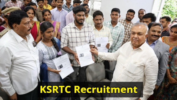 KSRTC Recruitment Job Order Issued 45 Persons Appointed on Compassionate Grounds