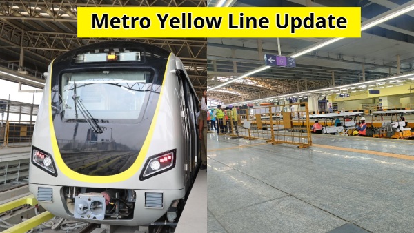 Bengaluru Metro Yellow Line Partial Operations inbetween only 7 station start Likely by August 2025