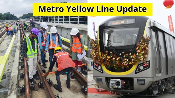 Bengaluru Metro Yellow Line Partial Operations inbetween only 7 station start Likely by August 2025