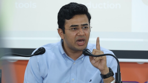 There is a conspiracy to embezzle thousands of crores in the tunnel road project Tejasvi Surya