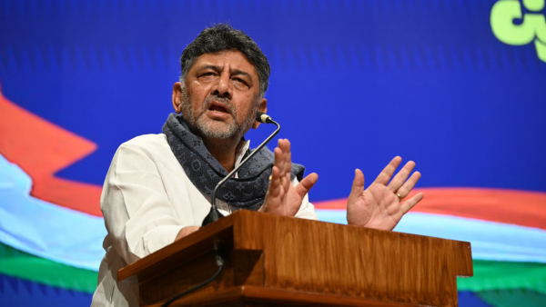 DCM DK Shivakumar Took A City Tour Of Bengaluru At Night