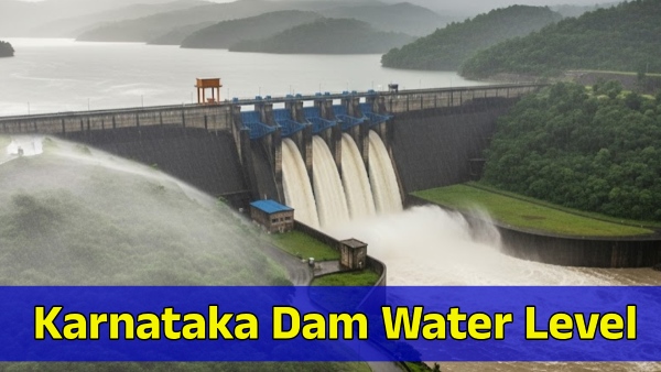 Karnataka Dam Water Level Today Increased include KRS Kabini Harangi and Hemavathi