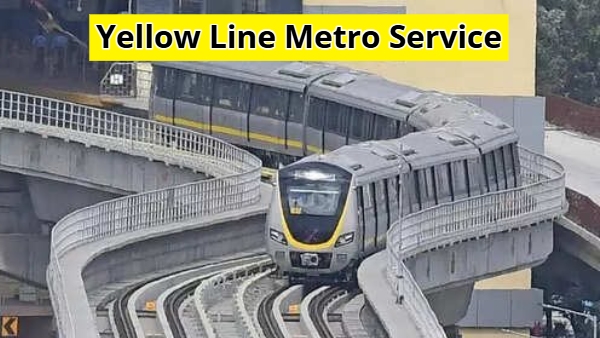 Yellow Line Metro Service to Start Between RV Road-Bommasandra from Aug 11 Morning Yellow Line Metro Service to Start Between RV Road-Bommasandra from Aug 11 Morning