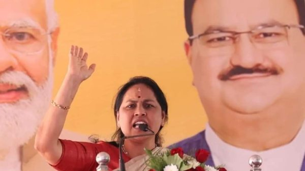 Central Minister Shobha Karandlaje oppose Banu Mushtaq Mysore Dasara inauguration Central Minister Shobha Karandlaje oppose Banu Mushtaq Mysore Dasara inauguration