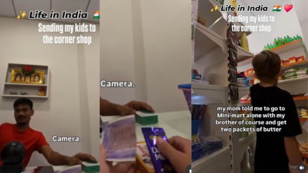 Viral Video American Kids Share Their Fun Shopping Experience in Bengaluru