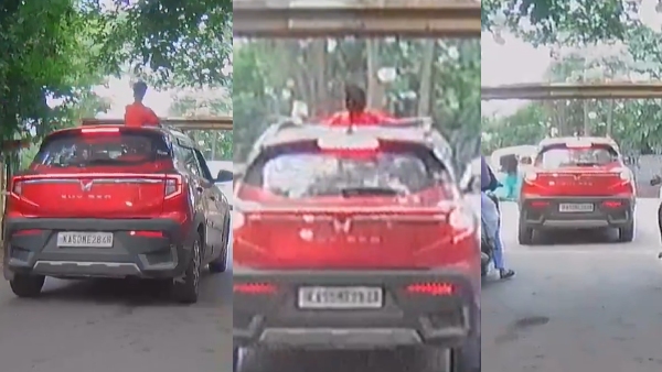 Bengaluru Boy Injured in Sunroof Car Accident Video Goes Viral Netizens reacts