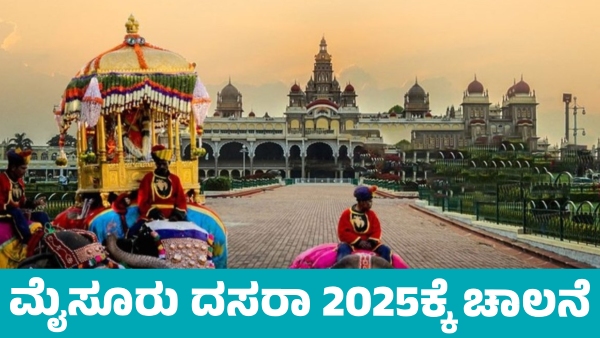 Mysuru Dasara 2025 Begins with Chamundeshwari Puja by Booker Prize Winner Banu Mushtaq Mysuru Dasara 2025 Begins with Chamundeshwari Puja by Booker Prize Winner Banu Mushtaq