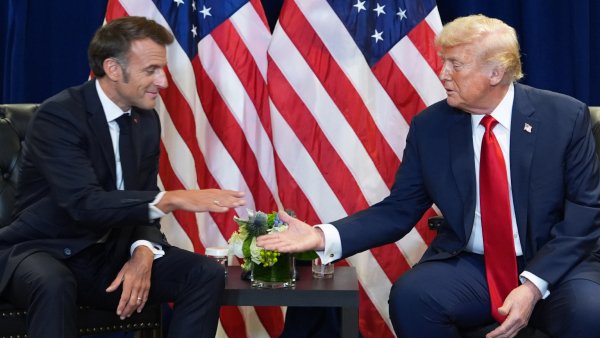 French President to Trump Bro I m Stuck Here Too French President to Trump Bro I m Stuck Here Too