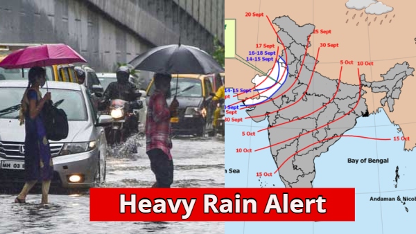 IMD Prediction Heavy Rain Alert in Many States for Next 5 Days Due Cyconic Circulation