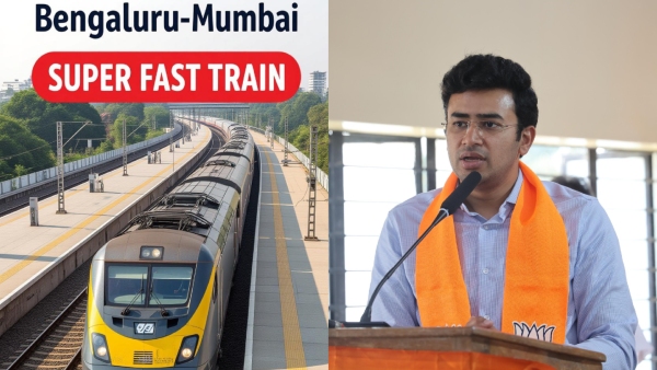 Bengaluru-Mumbai New Superfast Train Announced Tejasvi Surya Shares Good News