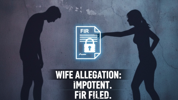 Bengaluru Shocker Wife Accuses Husband of Impotence Demands 2 Crore FIR Filed Bengaluru Shocker Wife Accuses Husband of Impotence Demands 2 Crore FIR Filed