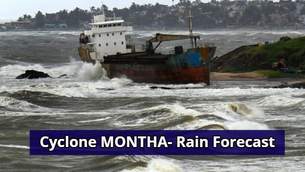 Cyclone Montha Weakens Heavy Rain Predicted Across South and Central India