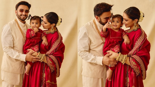 Deepika Padukone Ranveer Singh Reveal Baby Dua Face On Diwali Photos Viral Deepika Padukone Ranveer Singh Reveal Baby Dua Face On Diwali Photos Viral