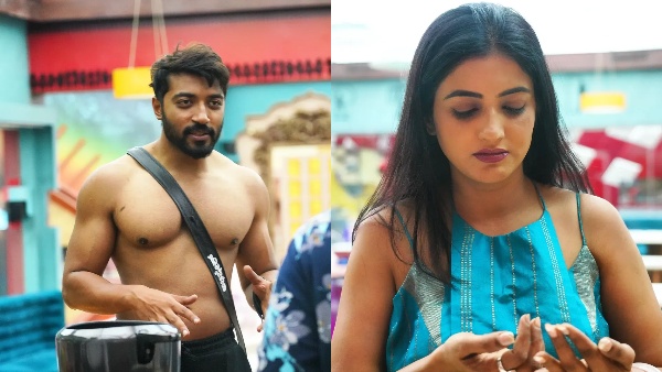 Bigg Boss Kannada 12 Abhishek Calls Jhanvi Aunty Lover Viral Video Trolls Bigg Boss Kannada 12 Abhishek Calls Jhanvi Aunty Lover Viral Video Trolls