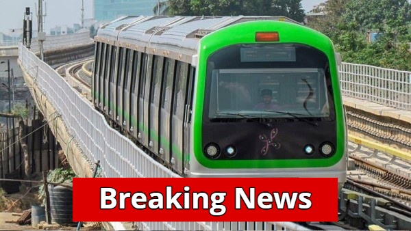 Passenger Jumps Onto Namma Metro Track at Greeen Line Rail Service Disrupted Briefly