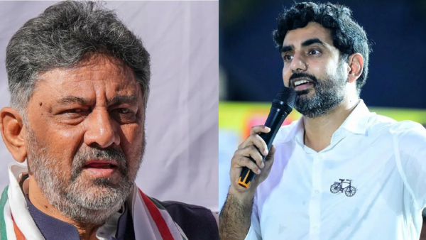 Andhra Minister Nara Lokesh Tells Karnataka Minister Fix Bengaluru Road Potholes Before Preaching