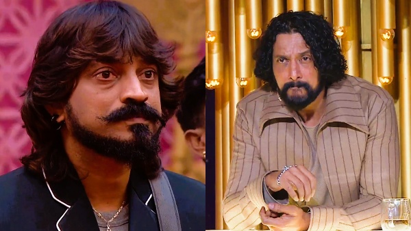 Bigg Boss Kannada 12 Kiccha Sudeep Scolds Cockroach Sudhi for using the word Sede